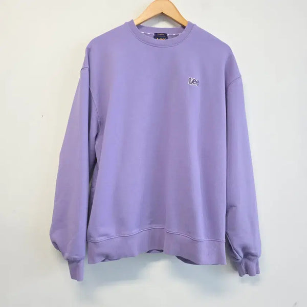 [BUNJANG] Lee Sweatshirt Lavender XL / lee 맨투맨 XL 라벤더
