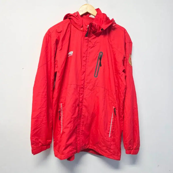 [BUNJANG] Umbro Red Windbreaker Jacket Size 105 / 엄브로 레드 바람막이 자켓 105