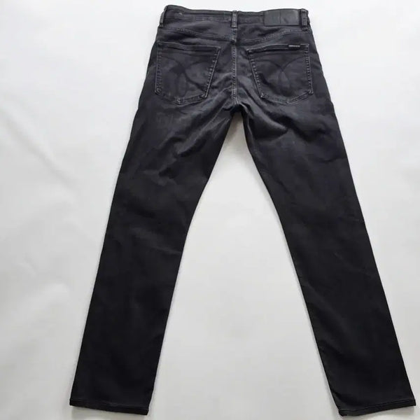 [BUNJANG] Calvin Klein Black Denim Slim Fit Stretch Jeans Size 32 / 캘빈클라인 청바지 흑청 스판 슬림 데님팬츠 사이즈32 R7013