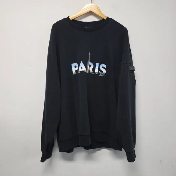 [BUNJANG] National Geographic Paris Graphic Sweatshirt XXL / 내셔널지오그래픽 파리 맨투맨 XXL