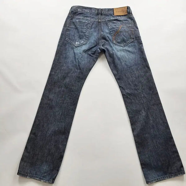 [BUNJANG] Buckaroo Straight Fit Washed Denim Pants Size 32 R7014 / 버커루 청바지 워싱 일자 데님팬츠 사이즈32 R7014