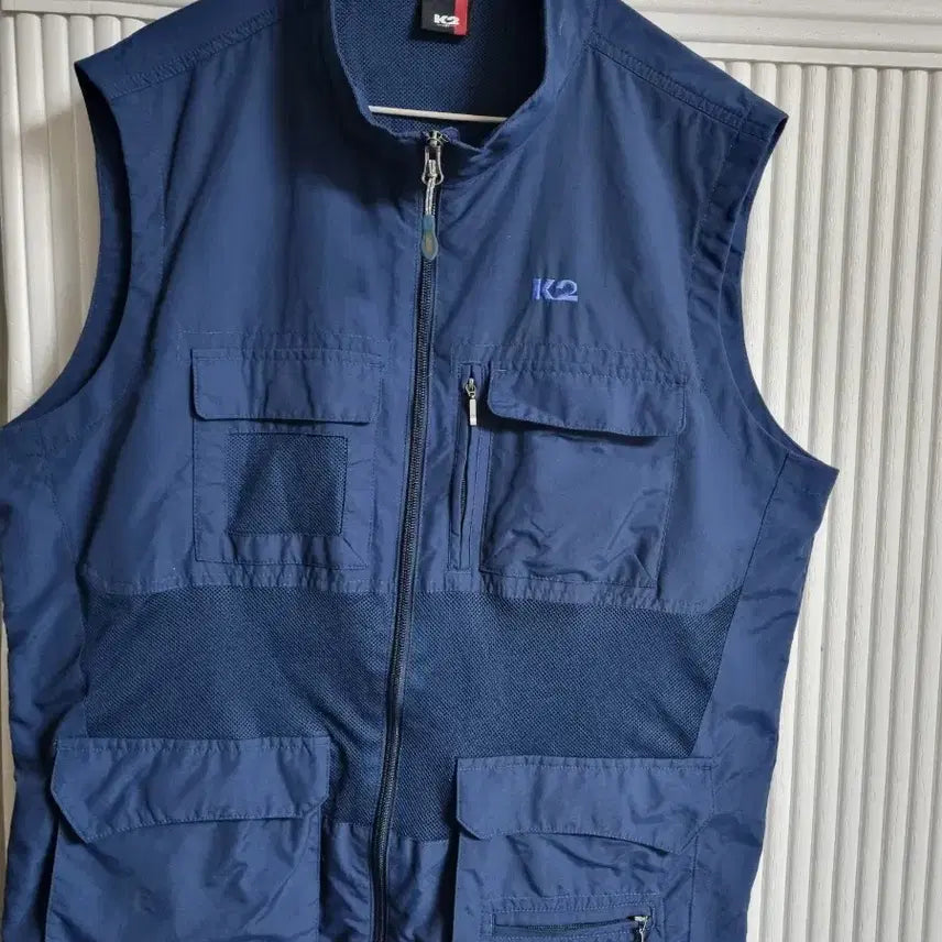 [BUNJANG] K2 Men's Pocket Vest Navy Size 105 / K2 남성용 포켓 조끼 네이비 사이즈105