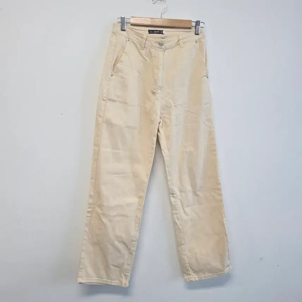 [BUNJANG] 66girls Ivory Wide Pants / 66girls 아이보리 와이드 팬츠 55~66