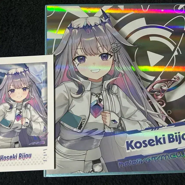 [BUNJANG] Hololive EN Advent Koseki Bijou EXPO Cheki Aurora Shikishi Bundle Set / 홀로라이브en 어드벤트 코세키 비쥬 엑스포 체키 오로라 색지 일괄