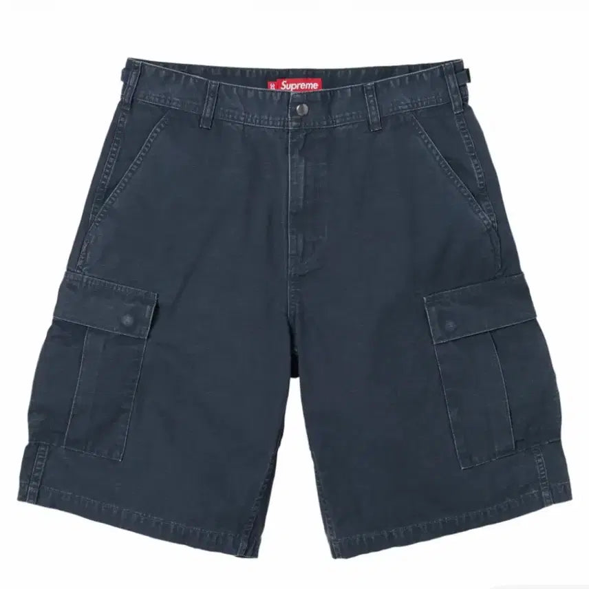 [BUNJANG] Supreme 26SS Cargo Shorts Navy / 슈프림 카고 쇼츠 네이비 26SS Supreme