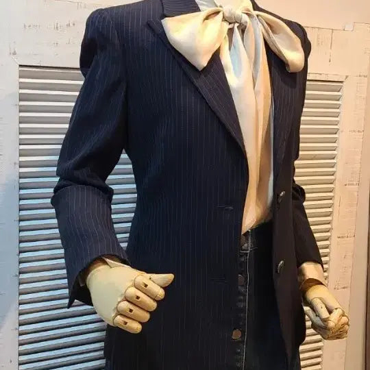 [BUNJANG] Time Stripe Jacket / 타임   44  스트라이프   자켓