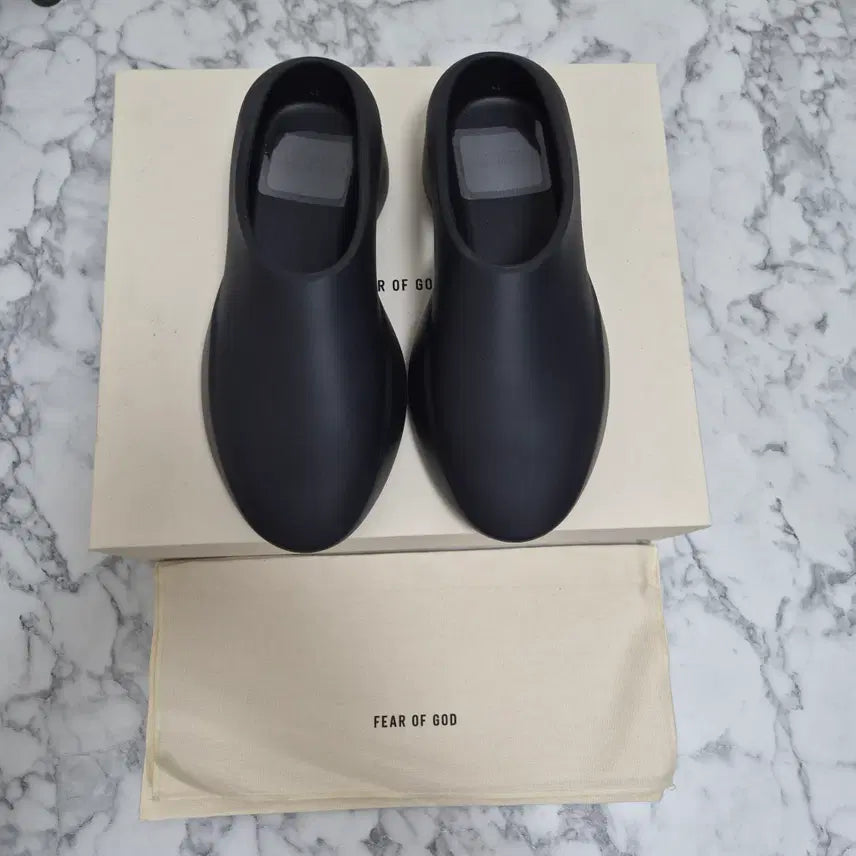 [BUNJANG] Fear of God Eva Runner Clog Slippers Black / [43] 피어오브갓 Eva Runner 클로그 슬리퍼 블랙