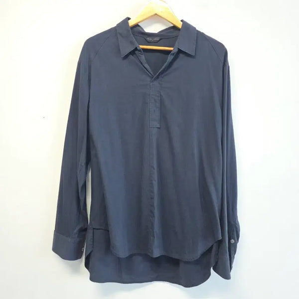 [BUNJANG] The Knit Company Navy Shirt L / 더 니트 컴퍼니 네이비 셔츠 L 사이즈