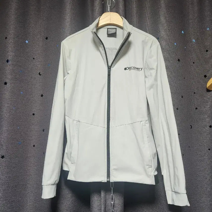 [BUNJANG] Discovery Expedition Women's Windbreaker Jacket Light Gray / 디스커버리 익스페디션 여성 바람막이 자켓 연그레이-95