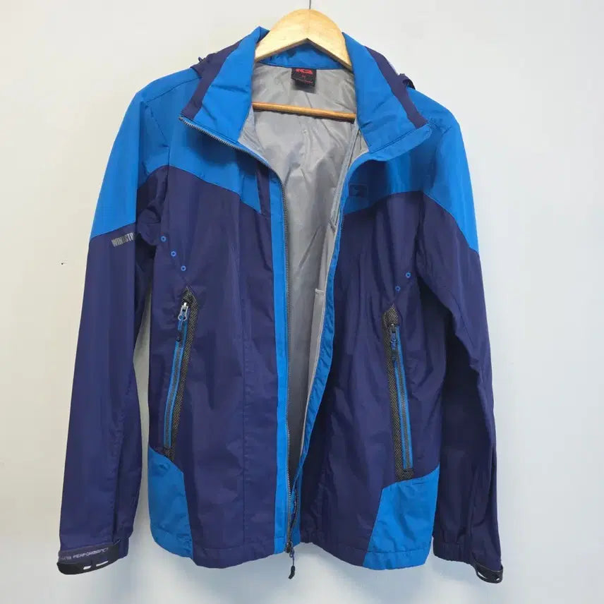 [BUNJANG] K2 Men's Windbreaker Jacket Size 100 Blue / K2 남성 바람막이 자켓 100사이즈 블루
