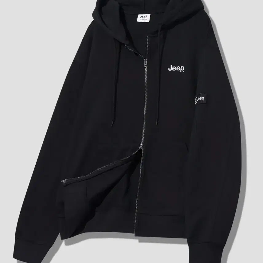 [BUNJANG] 2WAY Oversized Zip Hoodie / (옷장정리) 2WAY 오버핏 스몰 지프 후드집업