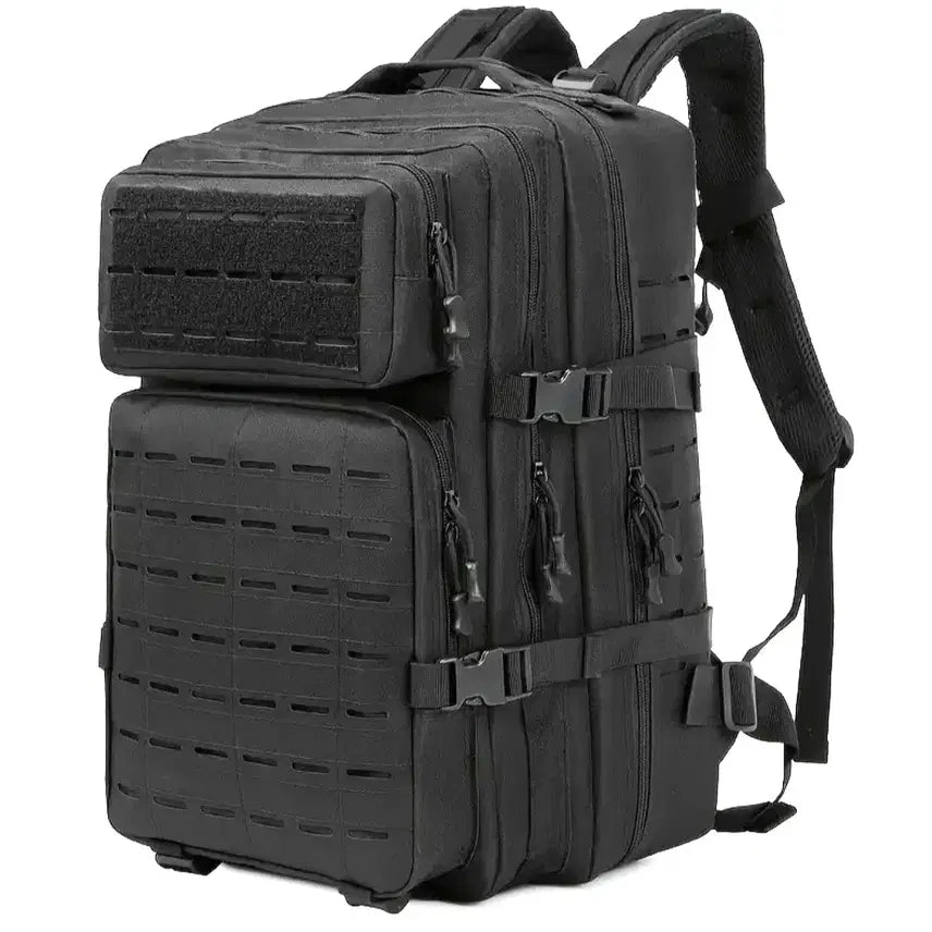 [BUNJANG] Large Capacity Backpack Black Travel Bag / 새상품_대용량 백팩_블랙_여행 가방