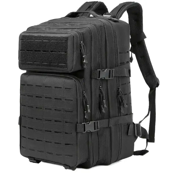 [BUNJANG] Large Capacity Backpack Black Travel Bag / 새상품_대용량 백팩_블랙_여행 가방