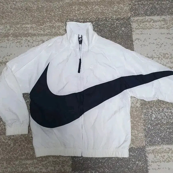 [BUNJANG] Nike NSW Big Swoosh Woven Jacket (AR3133-100) / [정품/M] 나이키 NSW 빅 스우시 우븐 재킷 바람막이 (AR3133-100)