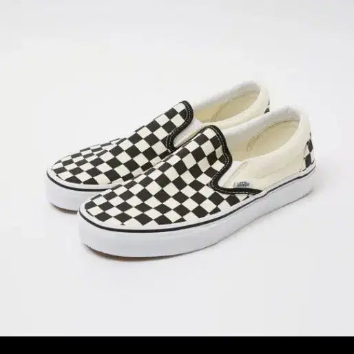 [BUNJANG] Vans Checkerboard Slip-On Shoes (Size 285) / 반스 체커보드 슬립온 285
