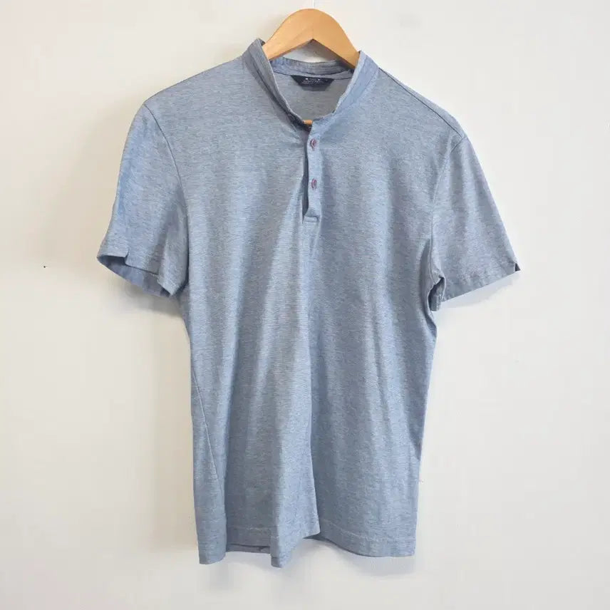 [BUNJANG] Austin Reed Short Sleeve Polo Shirt Blue / 아오스틴 리드  반팔 카라티 100