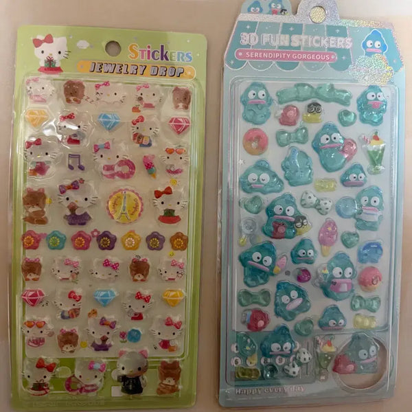 [BUNJANG] Hangyodon & Bongbong Sticker Set / 한교동 키티스티커 봉봉스티커 다꾸
