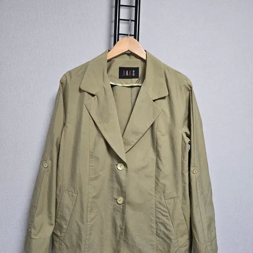 [BUNJANG] Daks Women's Light Khaki Transitional Jacket / 닥스 여성 자켓 연카키색 간절기 쟈켓
