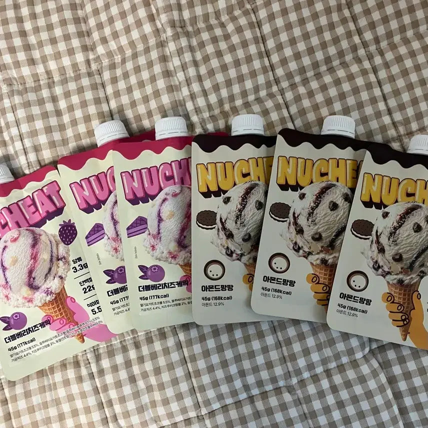 [BUNJANG] New Cheat Protein Ice Cream Shake (6-Pack) / 뉴치트 단백질 아이스크림 쉐이크 6개