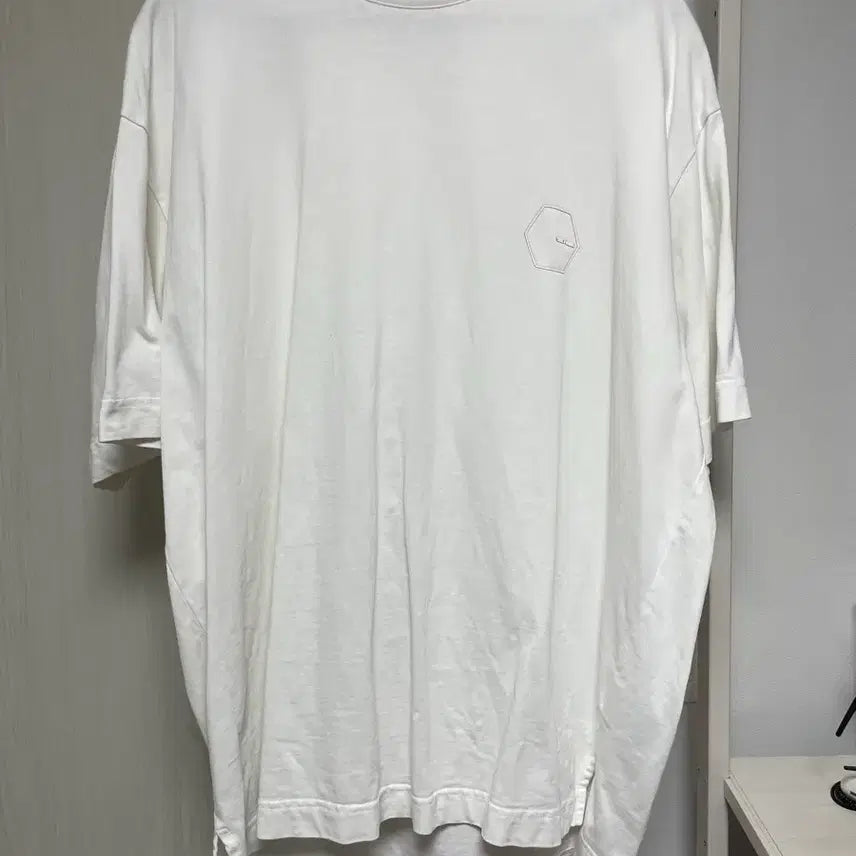 [BUNJANG] Solid Homme Weather Short Sleeve T-Shirt White 48 / 솔리드옴므 웨더 반팔티 48