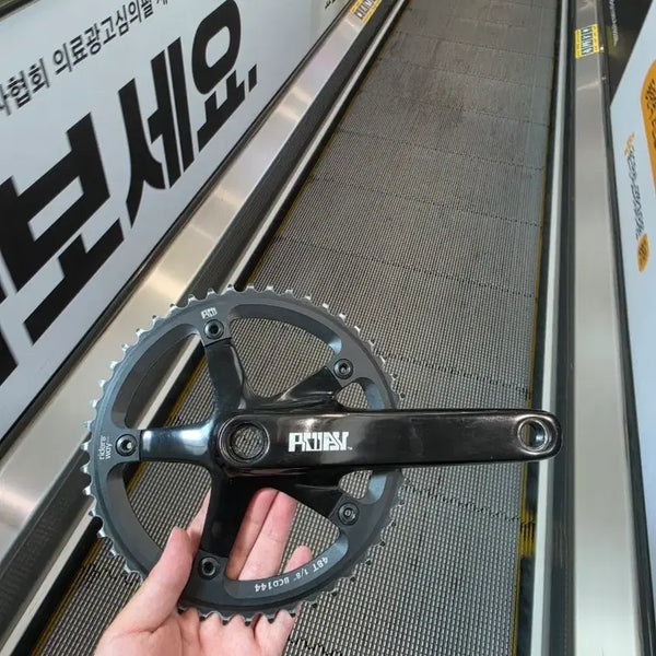 [BUNJANG] Ridersway Crankset 48T 1/8 BCD144 / 라이더스웨이 크랭크 팝니다