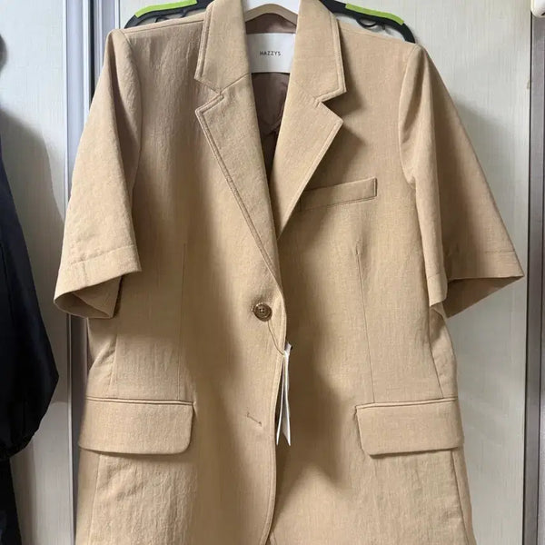 [BUNJANG] HAZZYS Short Sleeve Jacket / (새상품) 해지스 반팔 자켓