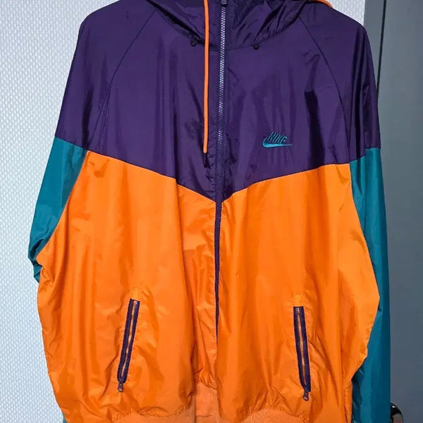 [BUNJANG] Nike Color Block Windbreaker Jacket 2XL / 나이키 바람막이 2XL