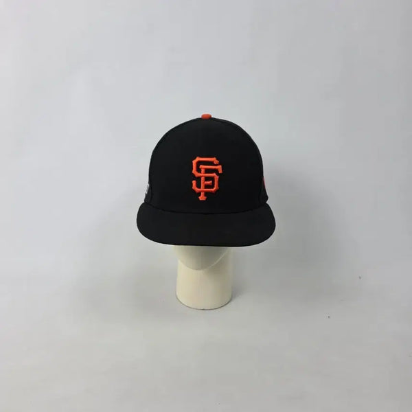 [BUNJANG] New Era San Francisco Giants MLB Patch Snapback Black Orange 58.7 / 뉴에라 샌프란시스코 자이언츠 MLB 야구 모자 패치 스냅백 블랙 오렌지 58.7 260820