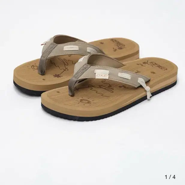 [BUNJANG] 23.65 Flip Flops Sandals Sand Beige 250 / 23.65 쪼리 플리플랍 250 샌드베이지