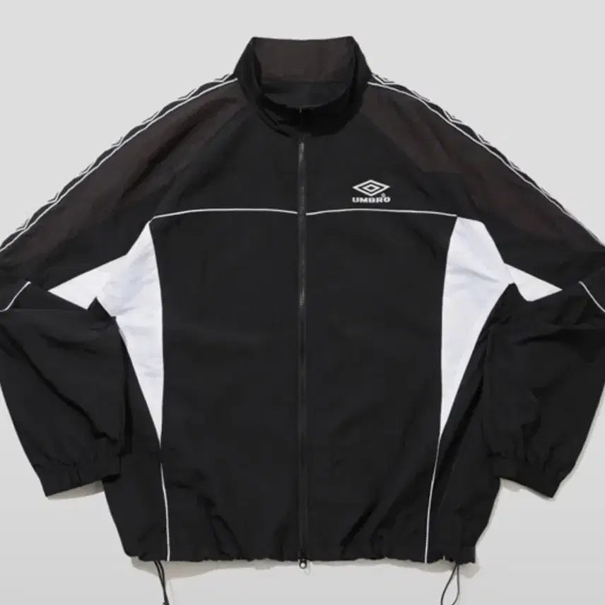 [BUNJANG] Umbro HBL Stand Neck Windbreaker Jacket Black / 엄브로 HBL 스탠넥 바람막이 자켓 블랙 100