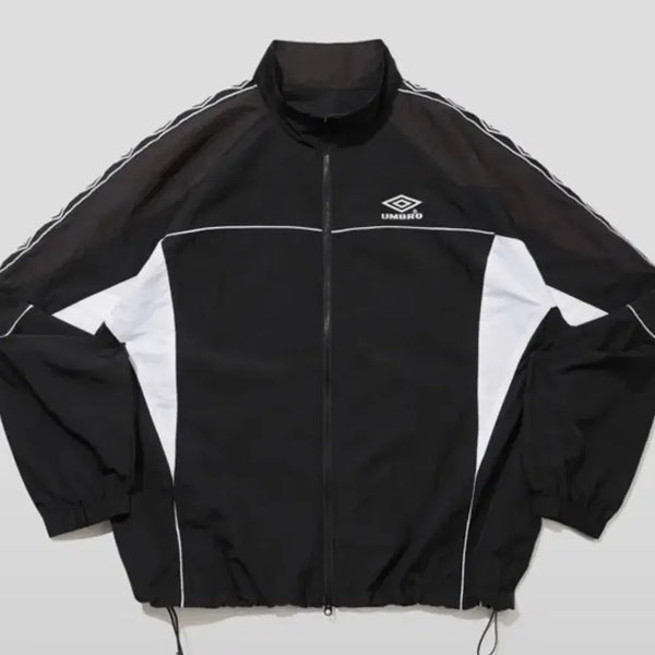 [BUNJANG] Umbro HBL Stand Neck Windbreaker Jacket Black / 엄브로 HBL 스탠넥 바람막이 자켓 블랙 100