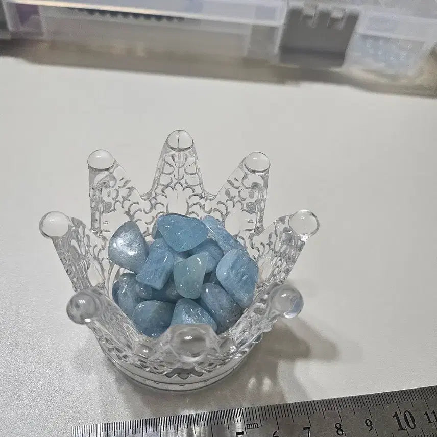 [BUNJANG] Aquamarine Raw Gemstone Pebbles / 아쿠아마린 원석 자갈 천연석