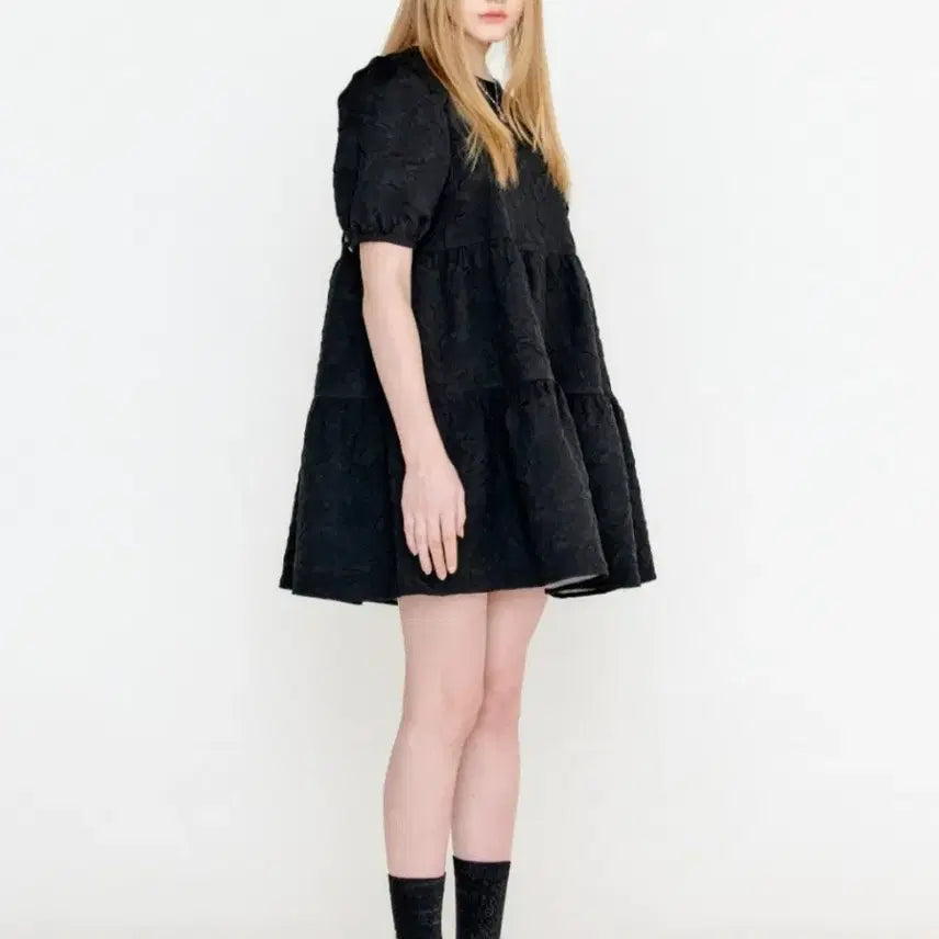 [BUNJANG] Ouel 2022 Jacquard Mini Dress / 22년 오앨 Ouel 자카드 원피스 F