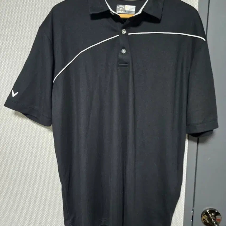 [BUNJANG] Callaway Golf Short Sleeve Polo Shirt Black / 캘러웨이 골프 반팔 카라티 블랙