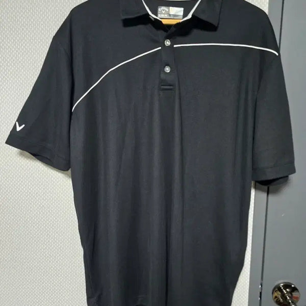 [BUNJANG] Callaway Golf Short Sleeve Polo Shirt Black / 캘러웨이 골프 반팔 카라티 블랙