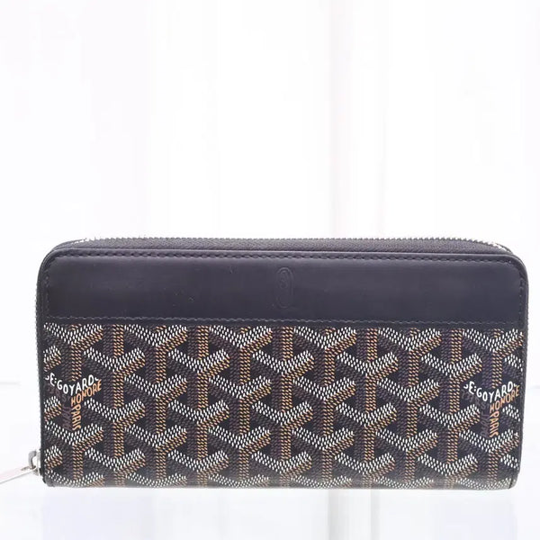 [BUNJANG] Goyard Matignon GM Zip Long Wallet / 고야드 마티뇽 GM 지퍼 장지갑 MATIG2GMLTY01CL01P 백화점
