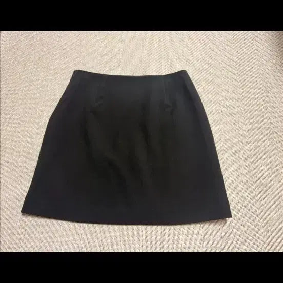 [BUNJANG] MIXXO Black Mini Skirt / 미쏘 블랙 미니스커트