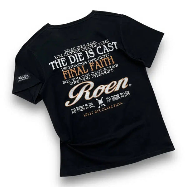 [BUNJANG] ROEN The Die Is Cast Graphic T-Shirt / THE DIE IS CAST ROEN T-Shirt