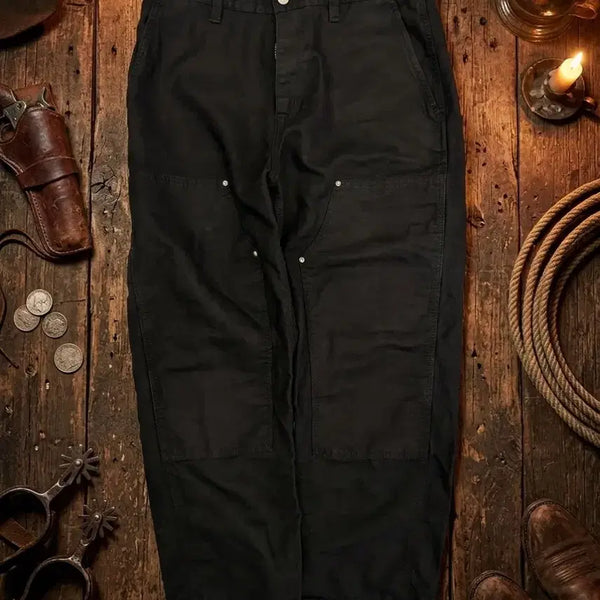[BUNJANG] Carhartt WIP Double Knee Pants Walter Double Knee Sullivan Black / M)칼하트윕더블니 팬츠 월터더블니설리번 블랙