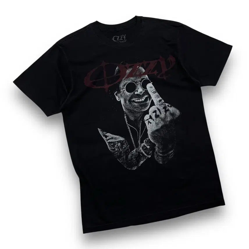 [BUNJANG] Ozzy Osbourne Middlefinger T-Shirt / Ozzy Osbourne "Middlefinger" T-Shirt