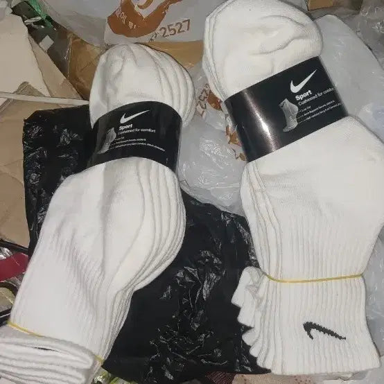 [BUNJANG] 8-Pack Crew Socks (16 Pairs) / 양말 8개 16p