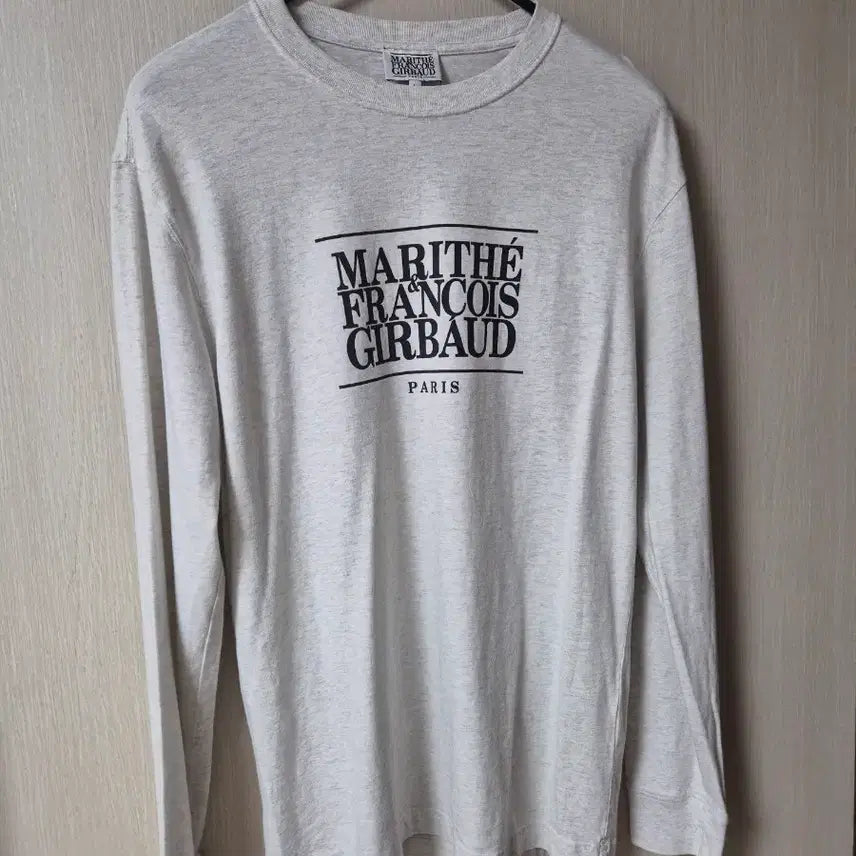 [BUNJANG] Marithe Francois Girbaud Classic Logo Long Sleeve T-Shirt L / 마리떼프랑소와저버 티셔츠 긴팔  클래식 로고 L