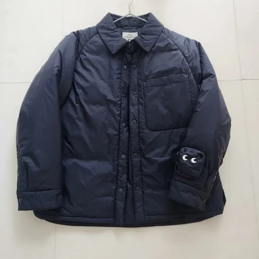 [BUNJANG] Uniqlo x Anya Hindmarch Lightweight Padded Jacket (Navy) / 유니클로x안야힌드마치 경량패딩자켓(네이비)