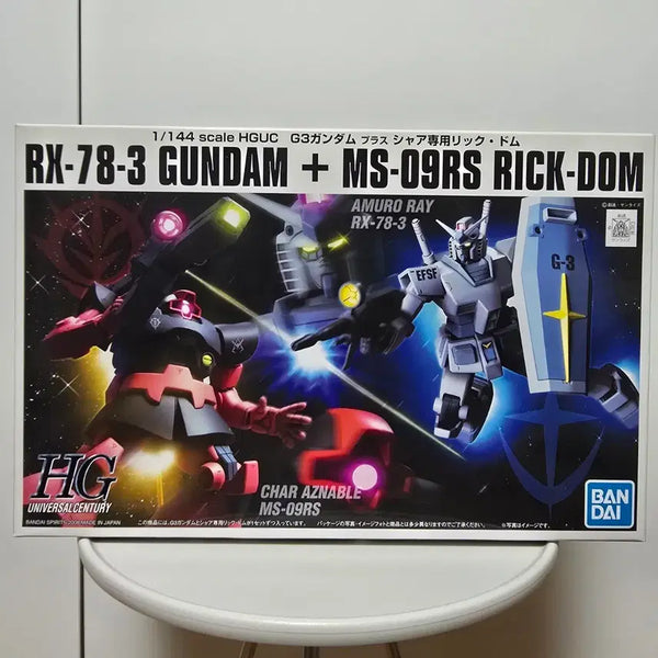 [BUNJANG] HGUC 1/144 G3 Gundam & Char's Zaku II Set / HGUC 1/144 G3 건담 + 샤아 전용 릭돔 세트