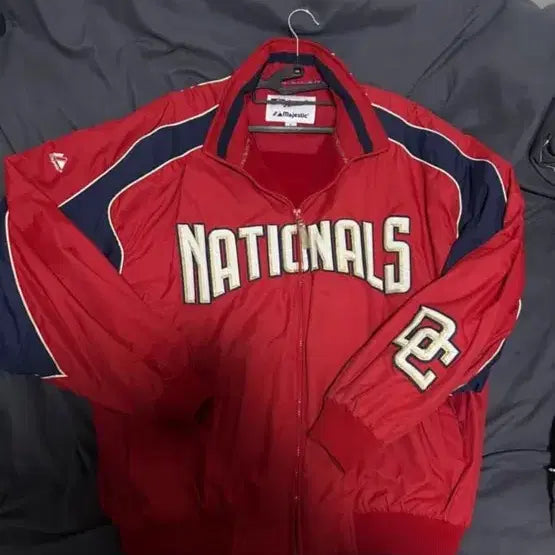 [BUNJANG] Majestic Washington Nationals Baseball Jacket XL / 마제스틱 워싱턴 내셔널스 야구 자켓 XL