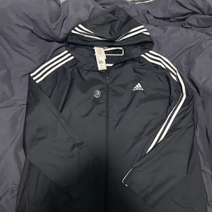 [BUNJANG] Adidas Windbreaker Jacket (XL) / 아디다스 바람막이 3XL