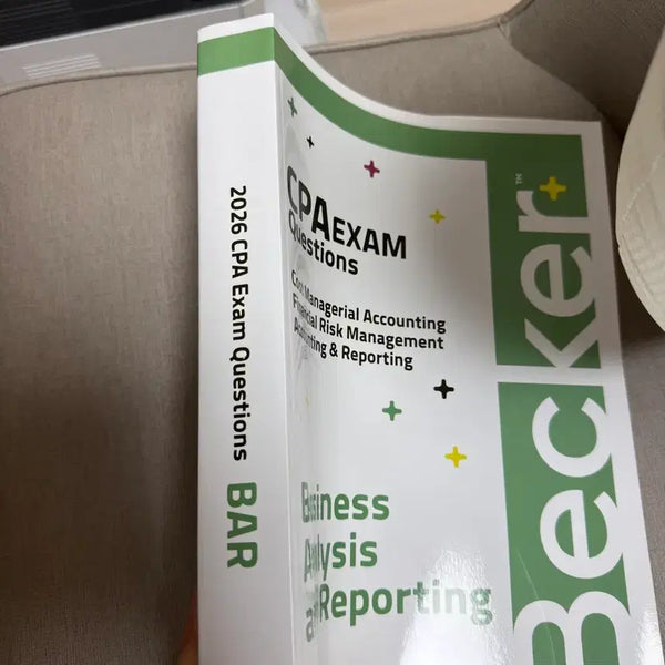 [BUNJANG] Becker CPA 2026 Exam Study Book - BAR / (새상품)Becker CPA 2026 시험 문제집 BAR (passmaster 미포함)