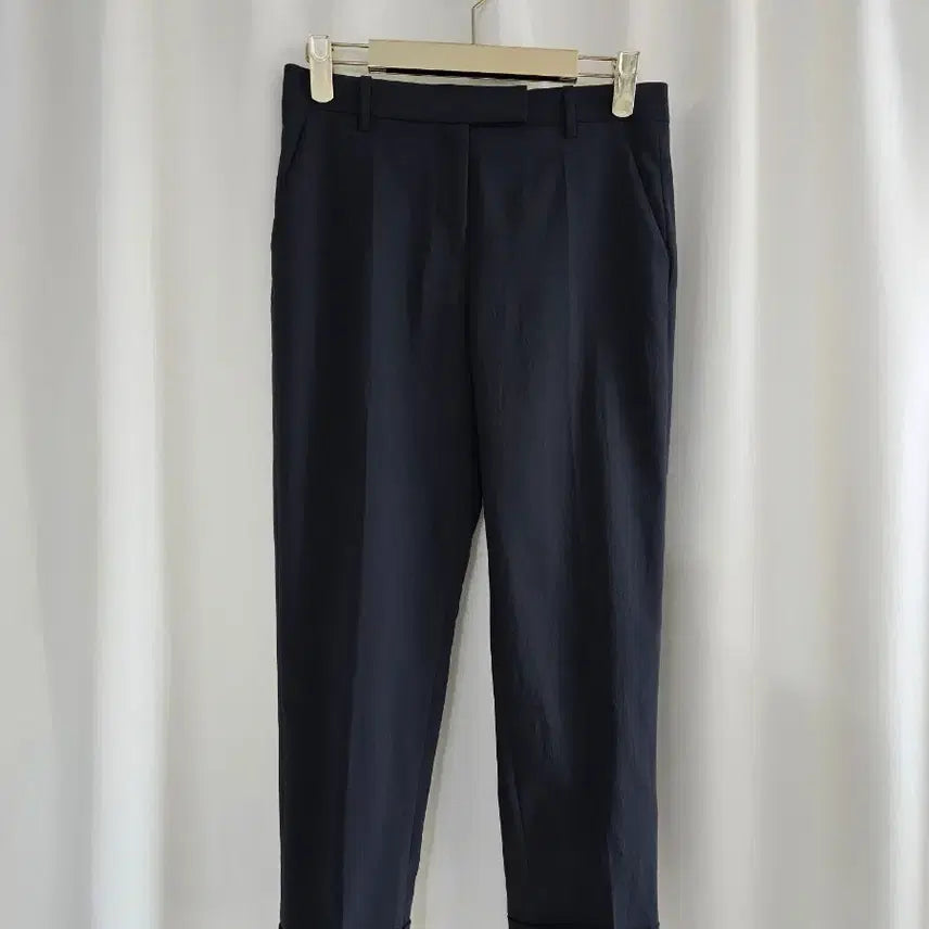 [BUNJANG] COS Charcoal Navy Slim Fit Slacks / 코스 슬랙스