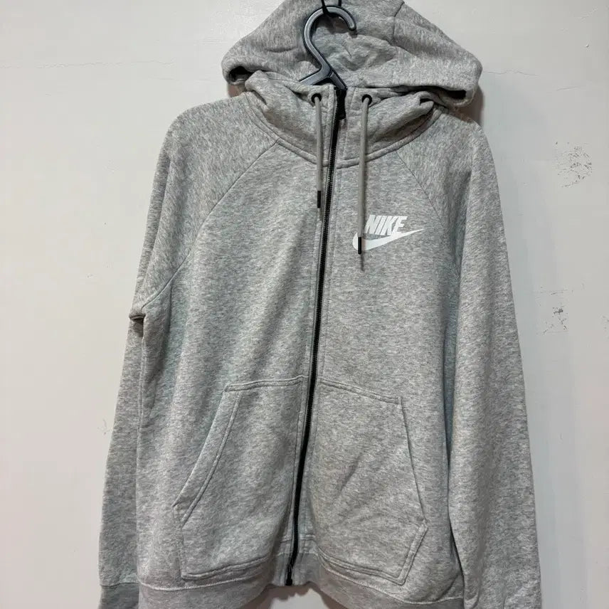 [BUNJANG] Nike Grey Hoodie Zip-up L / 나이키 그레이 후드집업 L