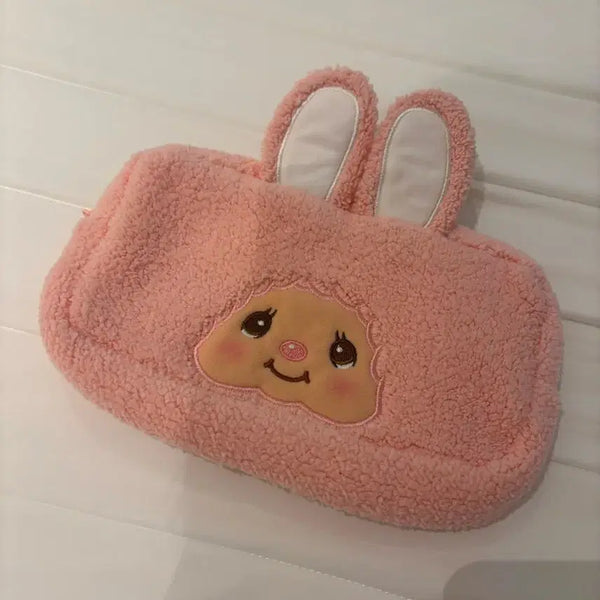[BUNJANG] Monchhichi Chimutan Square Pouch / 몬치치 치무탄 스퀘어 파우치
